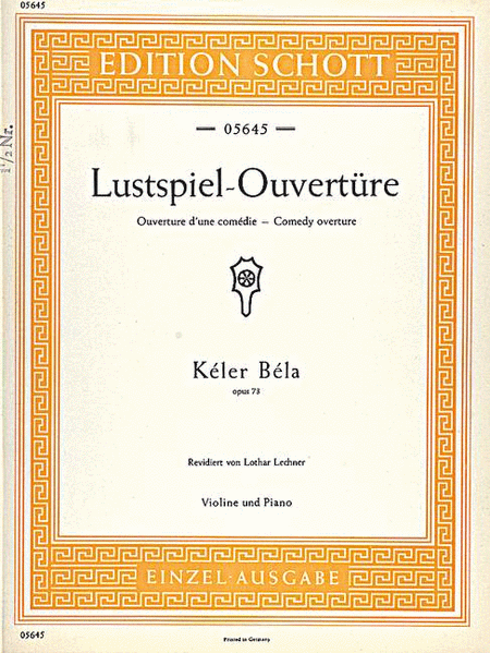 Comedy Overture, Op. 73