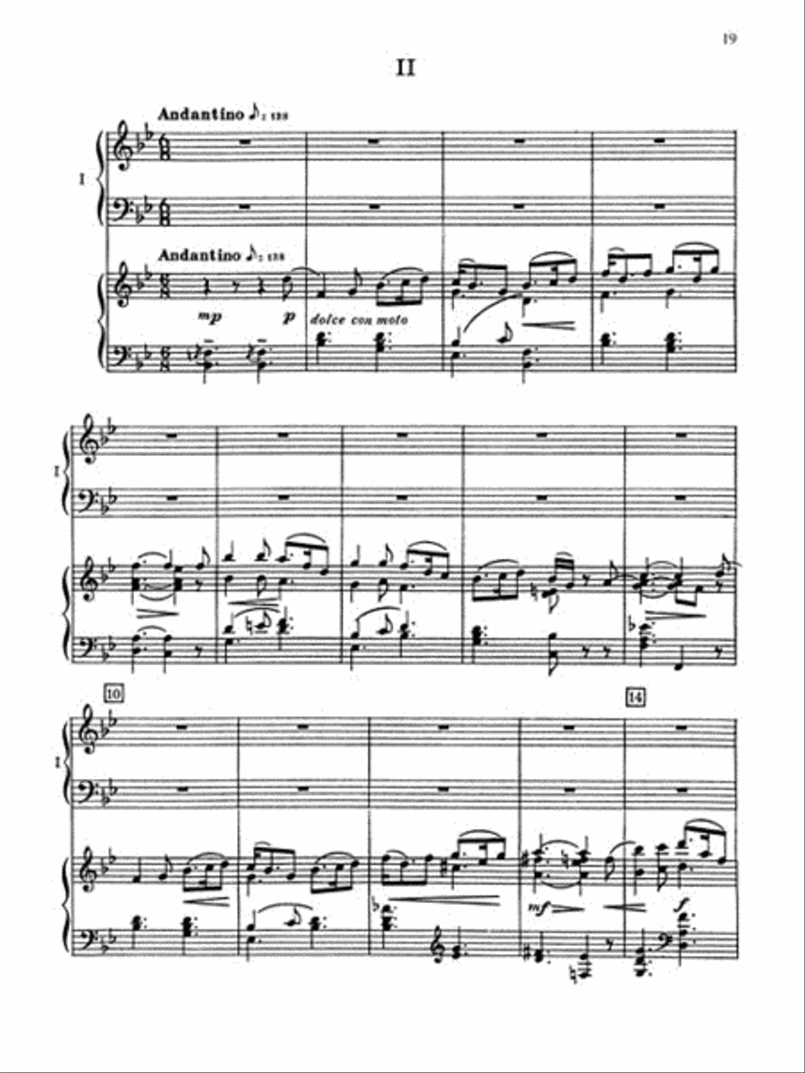 Concerto in D Minor Piano Solo scores gallery preview page 5