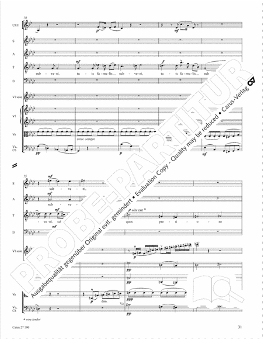 Te Deum 4-Part scores gallery preview page 38