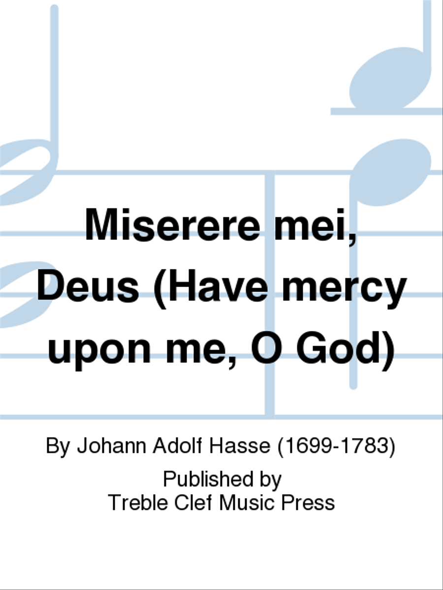 Miserere mei, Deus (Have mercy upon me, O God) SSAA scores gallery preview page 1
