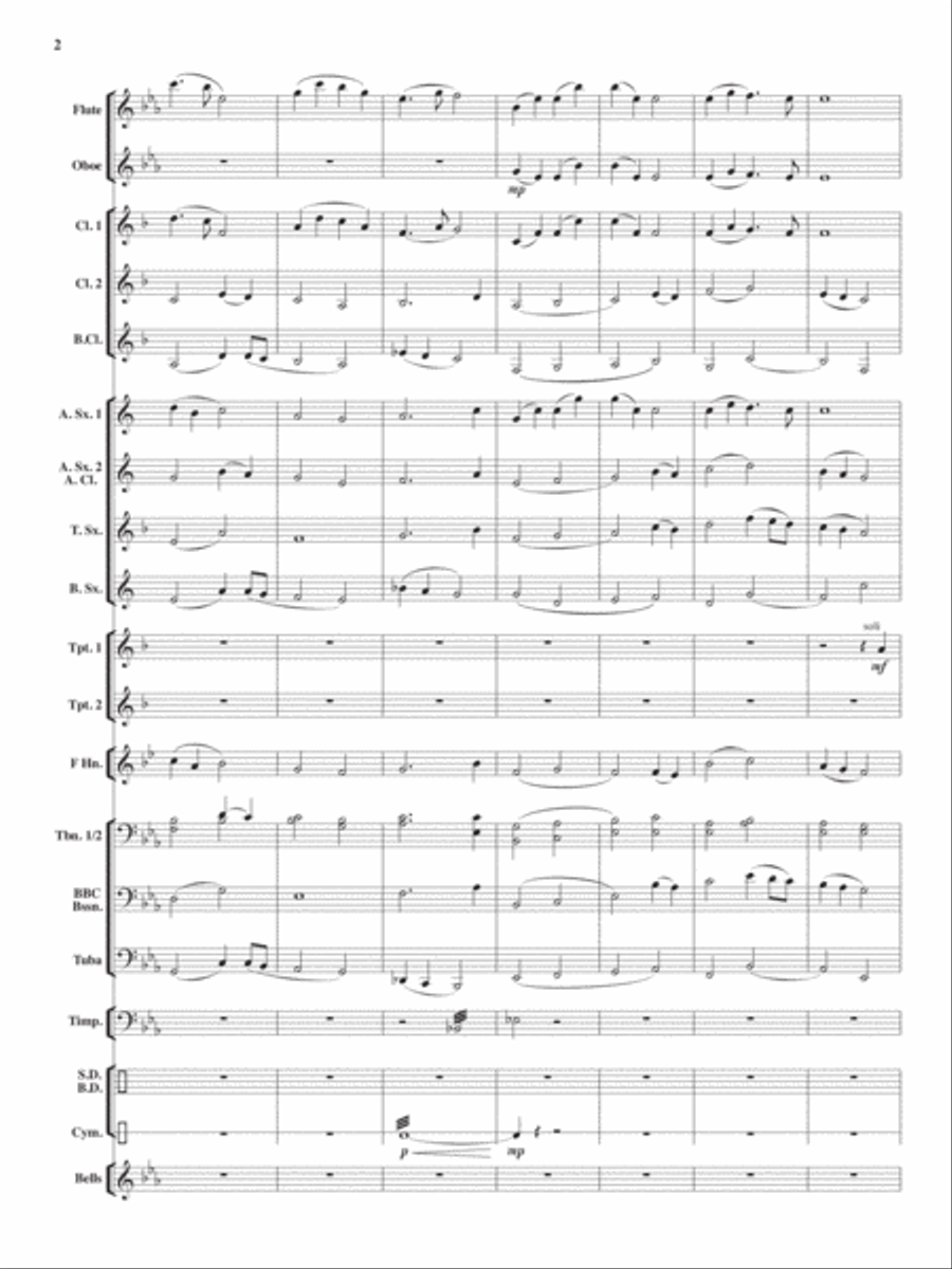 In This Quiet Place Concert Band scores gallery preview page 3