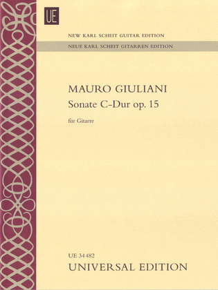 Sonata In C Major Op. 15