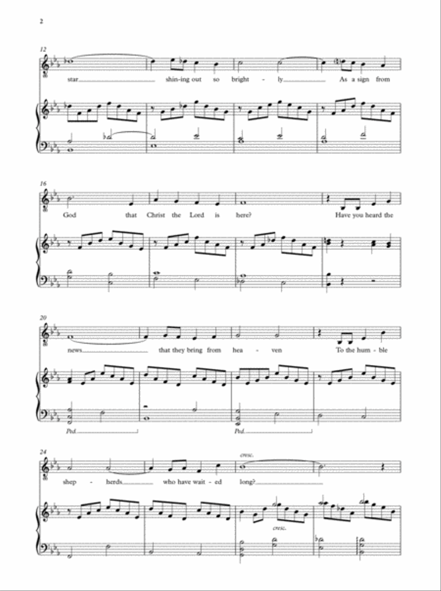 Angels' Carol Low Voice scores gallery preview page 2