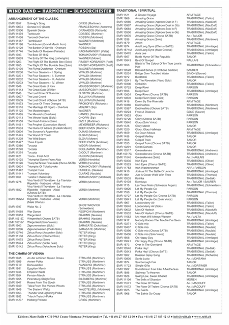 Play The 1st Horn With The Philharmonic Wind Orchestra Concert Band scores gallery preview page 9