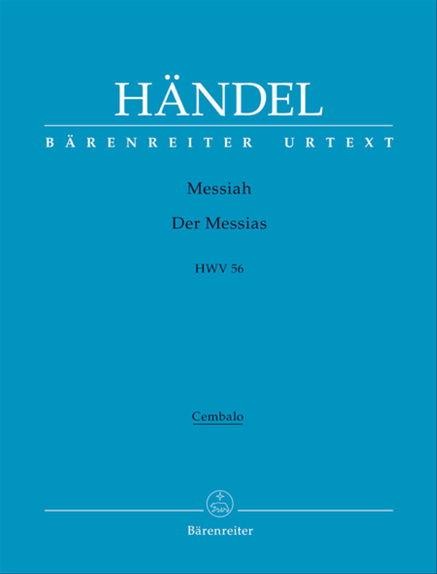 Der Messias HWV 56 Harpsichord scores gallery preview page 1
