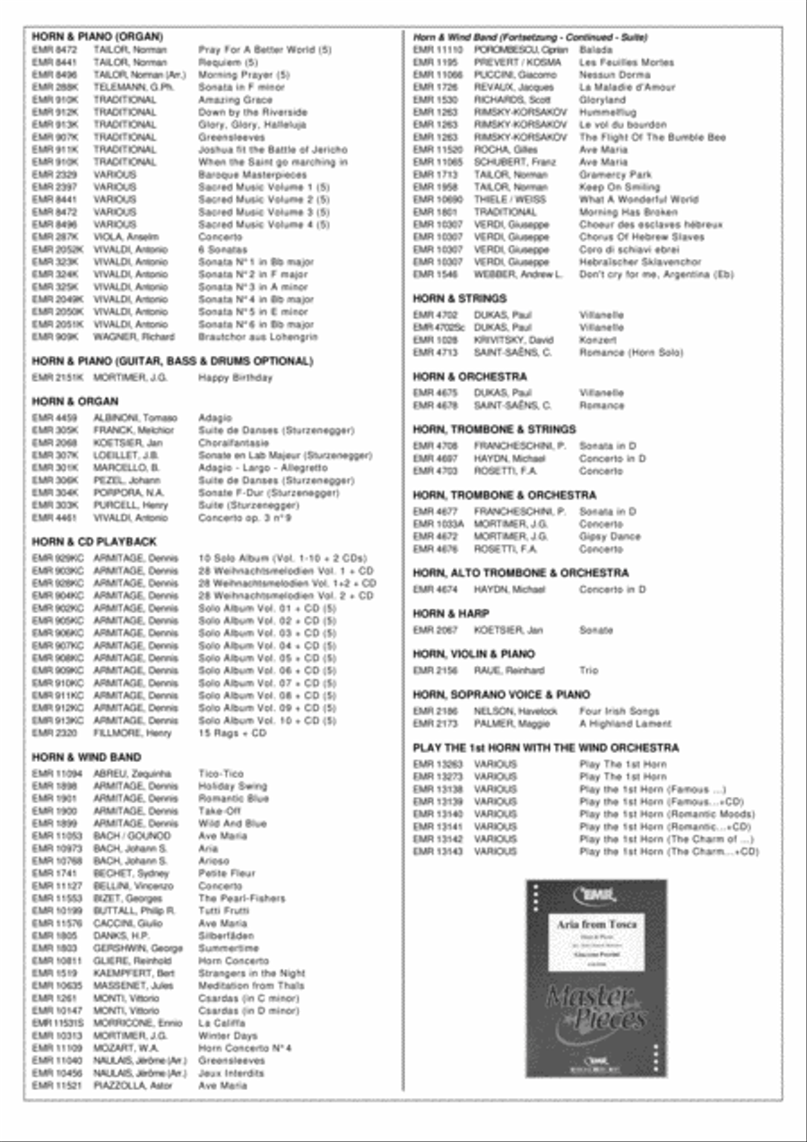 Andante Grazioso Andante Grazioso Horn scores gallery preview page 5