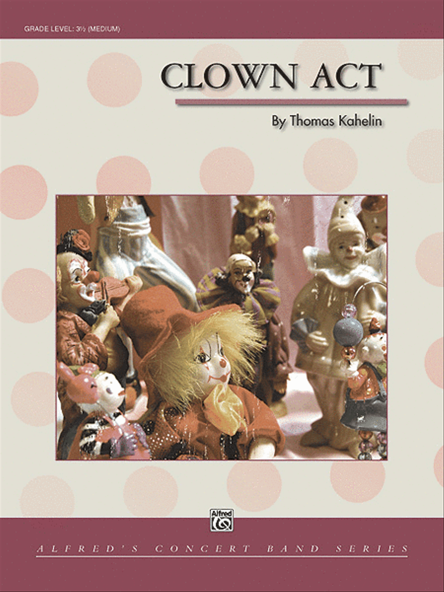 Clown Act Concert Band scores gallery preview page 1