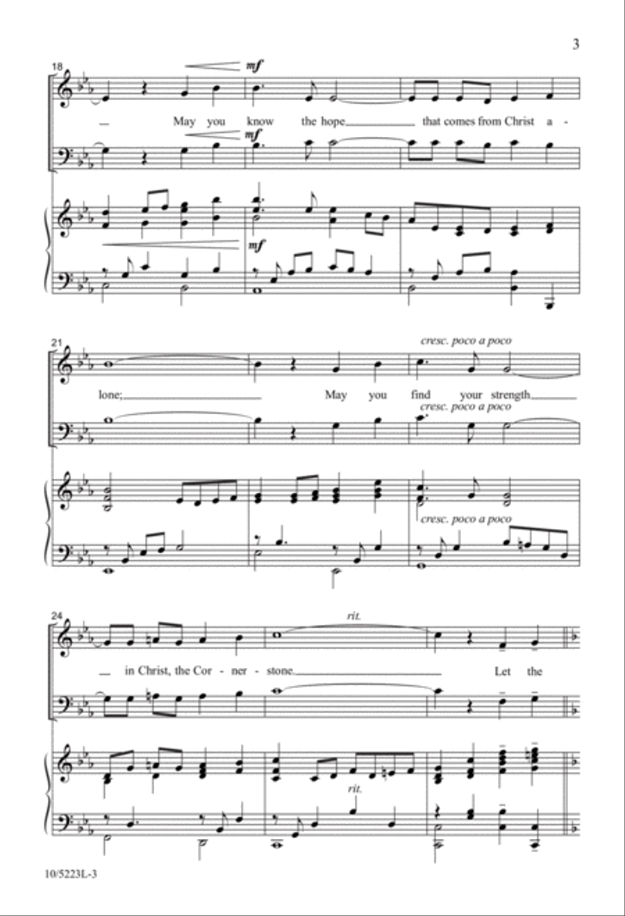May Christ Dwell in You May Christ Dwell in You 2-Part scores gallery preview page 3