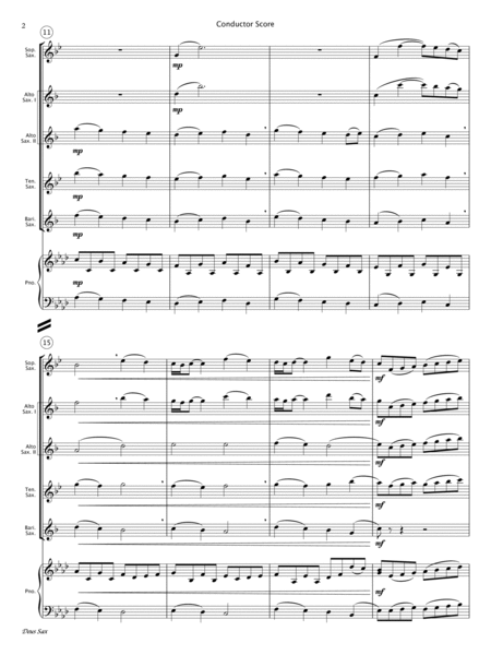 Deus Sax (Saxophone Ensemble) image number null
