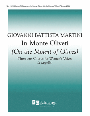 On the Mount of Olives (In monte Oliveti)