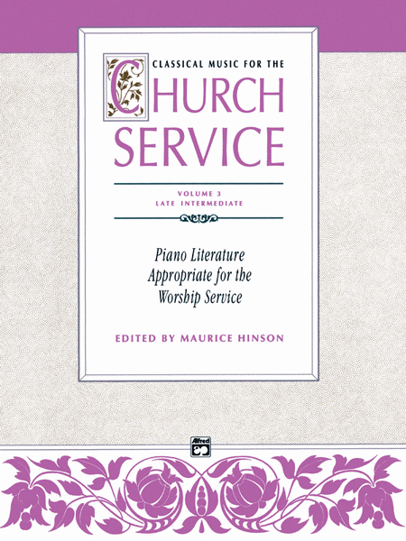 Classical Music For The Church Service, Volume 3