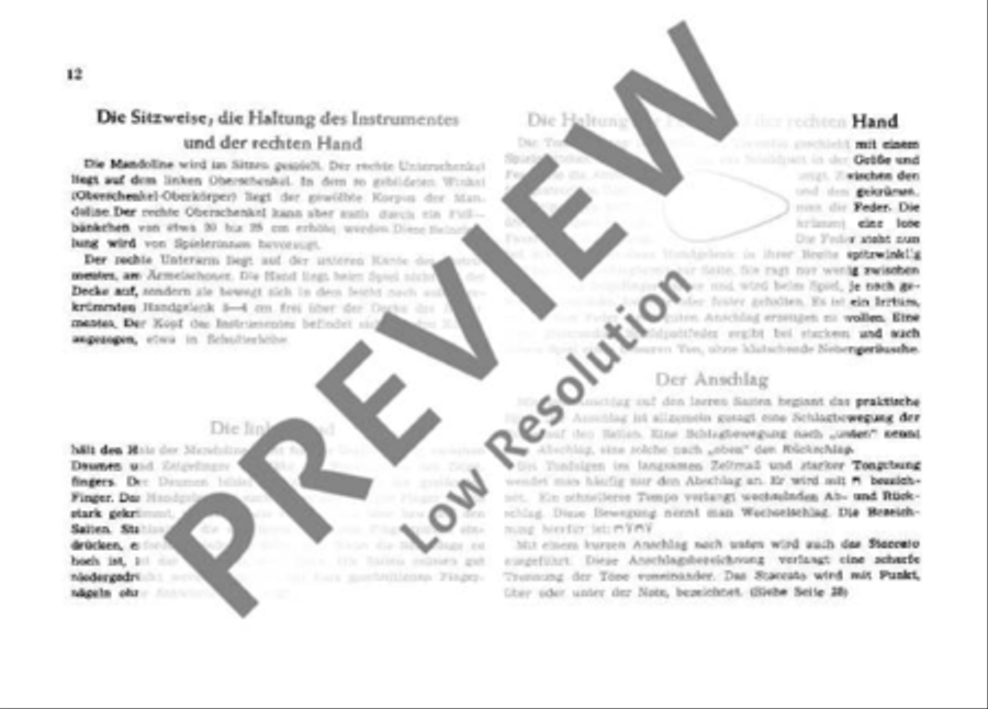 Die Mandolinen-Schule der Jugend Mandolin scores gallery preview page 13