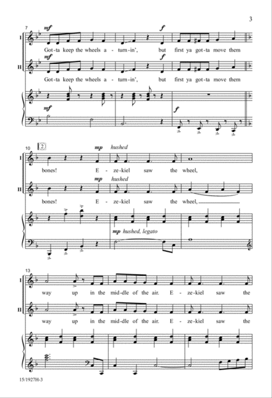 Ezekiel! 2-Part scores gallery preview page 2