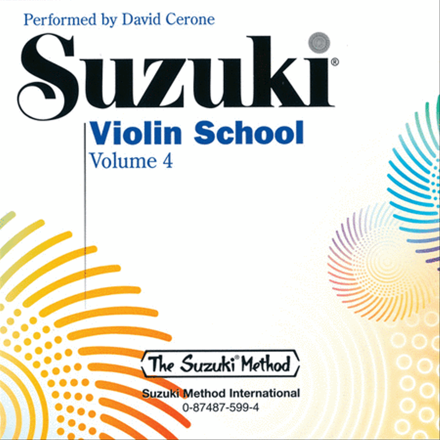 Suzuki Violin School, Volume 4 String Methods scores gallery preview page 1