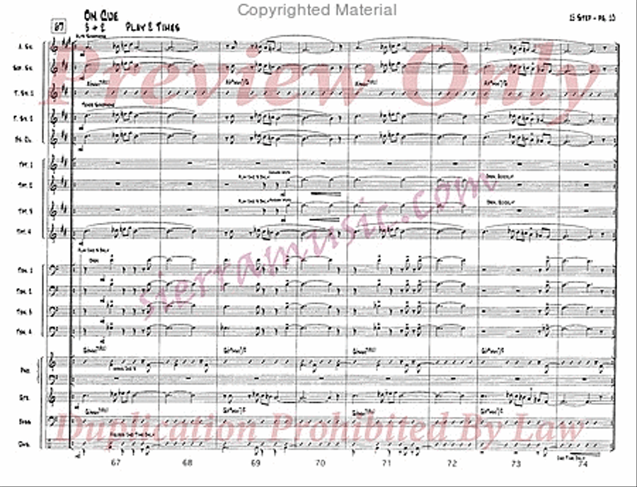 Boop Boo Be Doop Jazz Ensemble scores gallery preview page 11
