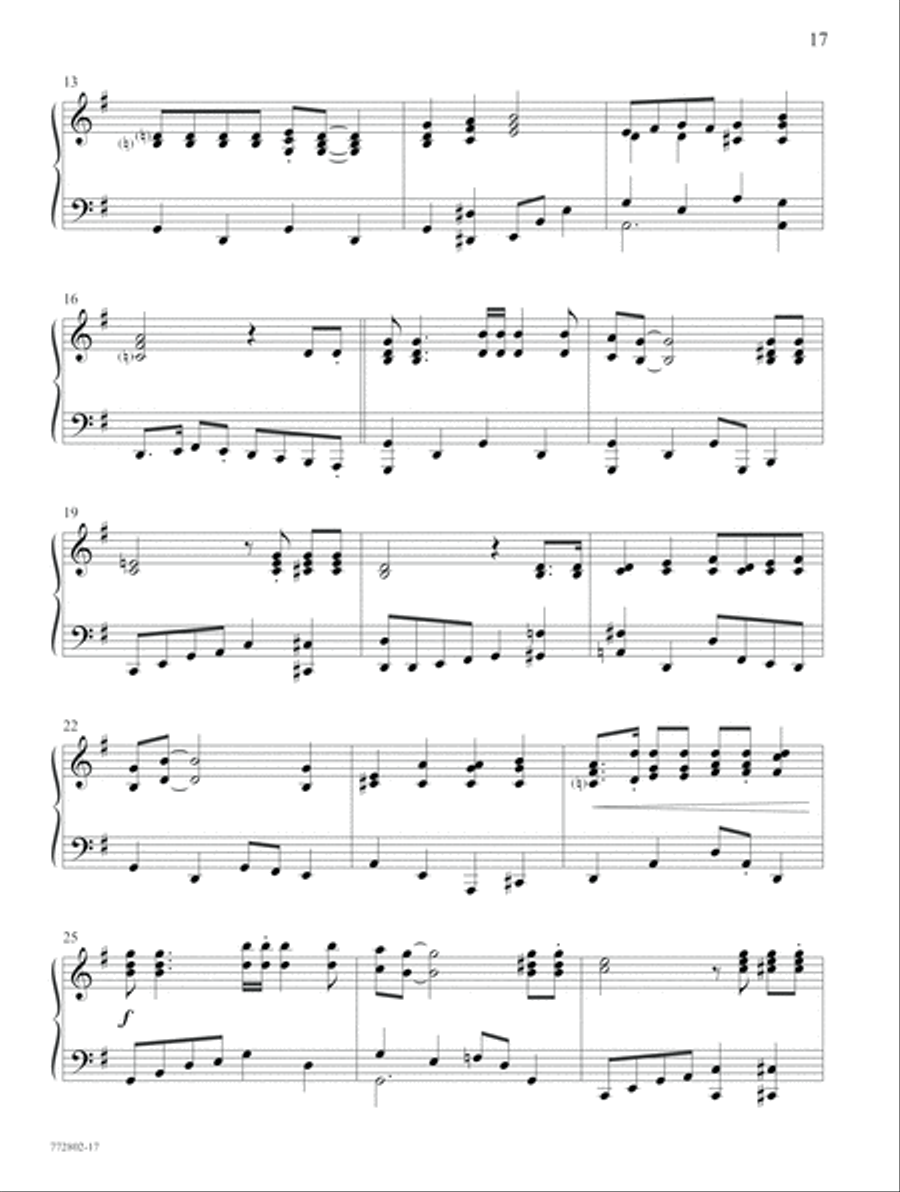 The Faithfulness of God Piano Solo scores gallery preview page 9