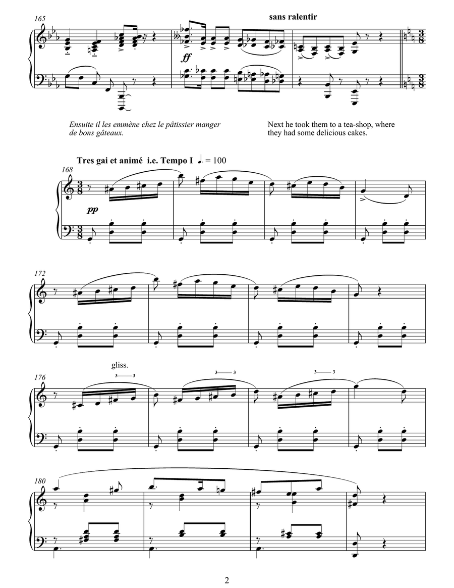 L'Histoire De Babar Piano Solo scores gallery preview page 2