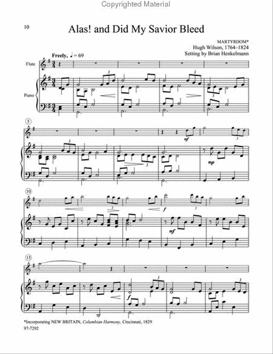 All through the Church Year Flute Solo scores gallery preview page 4