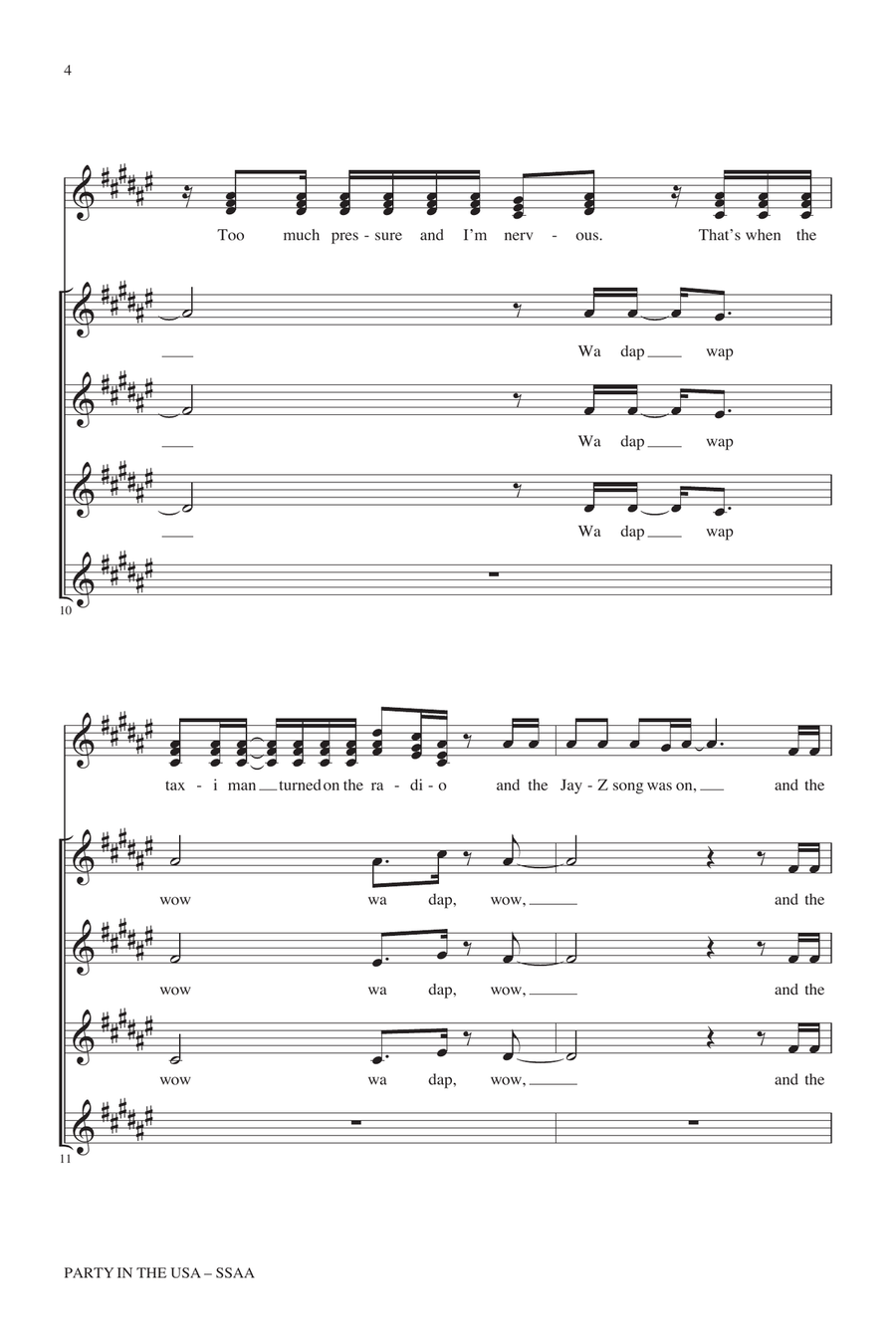 Party In The U.S.A. Party In The U.S.A. SSA scores gallery preview page 3