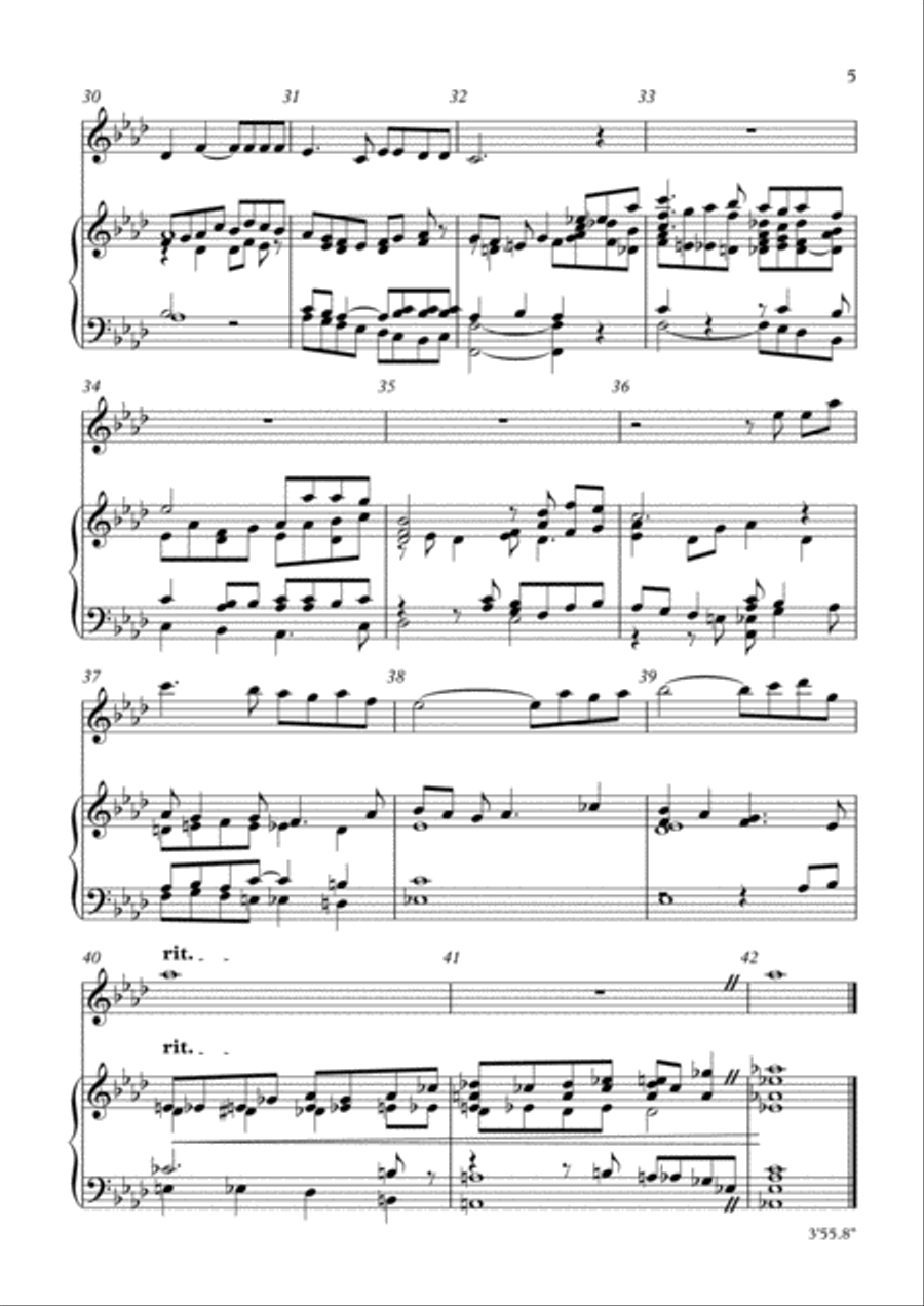 How Great Thou Art How Great Thou Art Handbell Choir scores gallery preview page 5