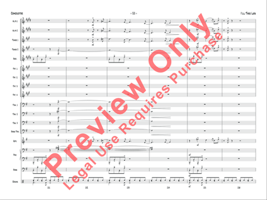 I'll Take Les Jazz Ensemble scores gallery preview page 21