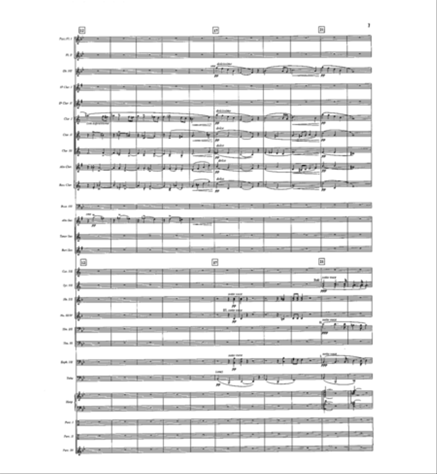 <br>Sheet music extract