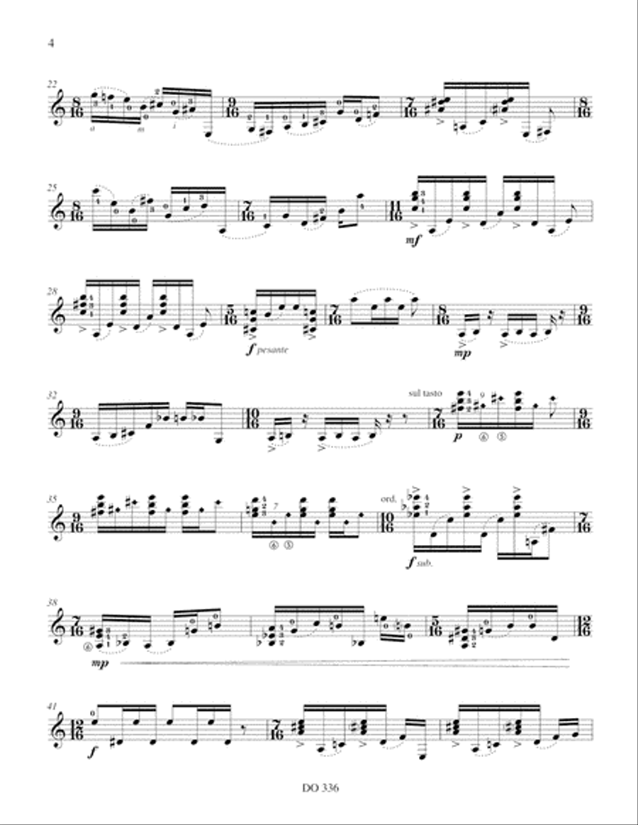 The Falcon's Eye Classical Guitar scores gallery preview page 4