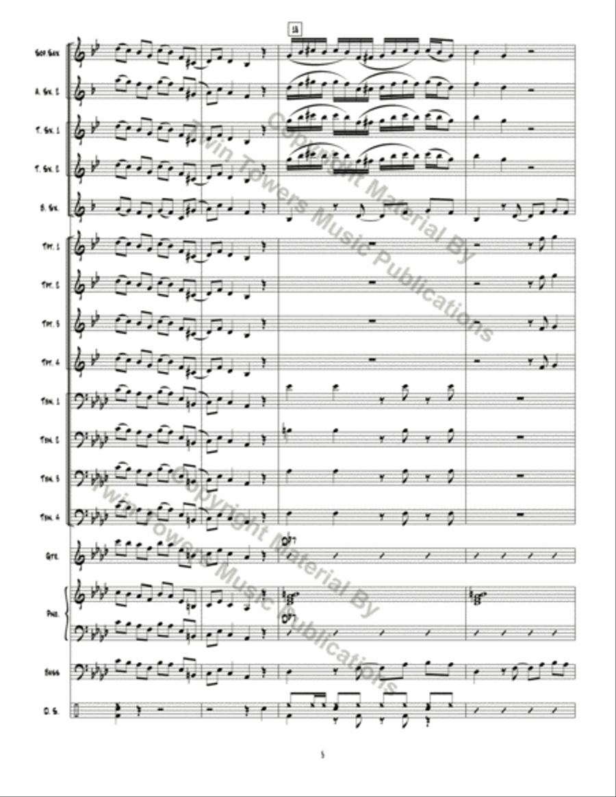 Jazz Revival Jazz Ensemble scores gallery preview page 6