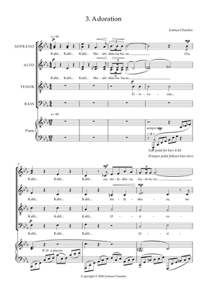 Book cover for Piano Cantata - 3. Adoration