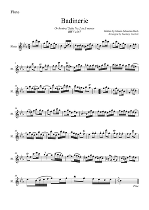 Badinerie BWV 1067