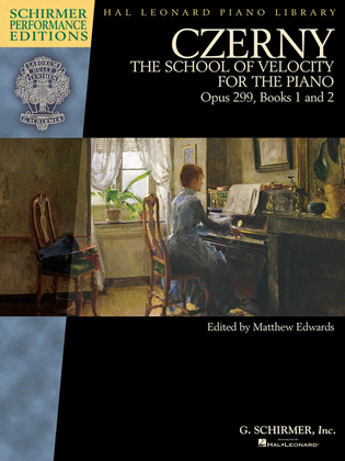 Book cover for Czerny – School of Velocity, Op. 299