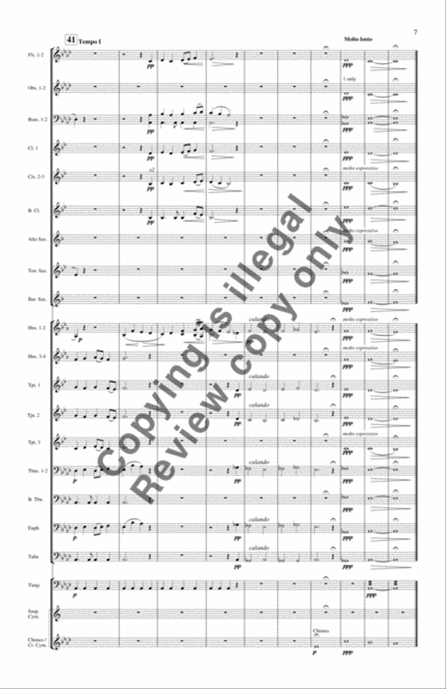 The Best of Rooms (Complete Band Set) Concert Band scores gallery preview page 8