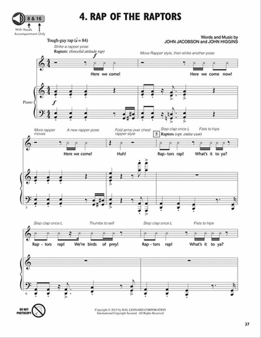 Wing It! Choir scores gallery preview page 3