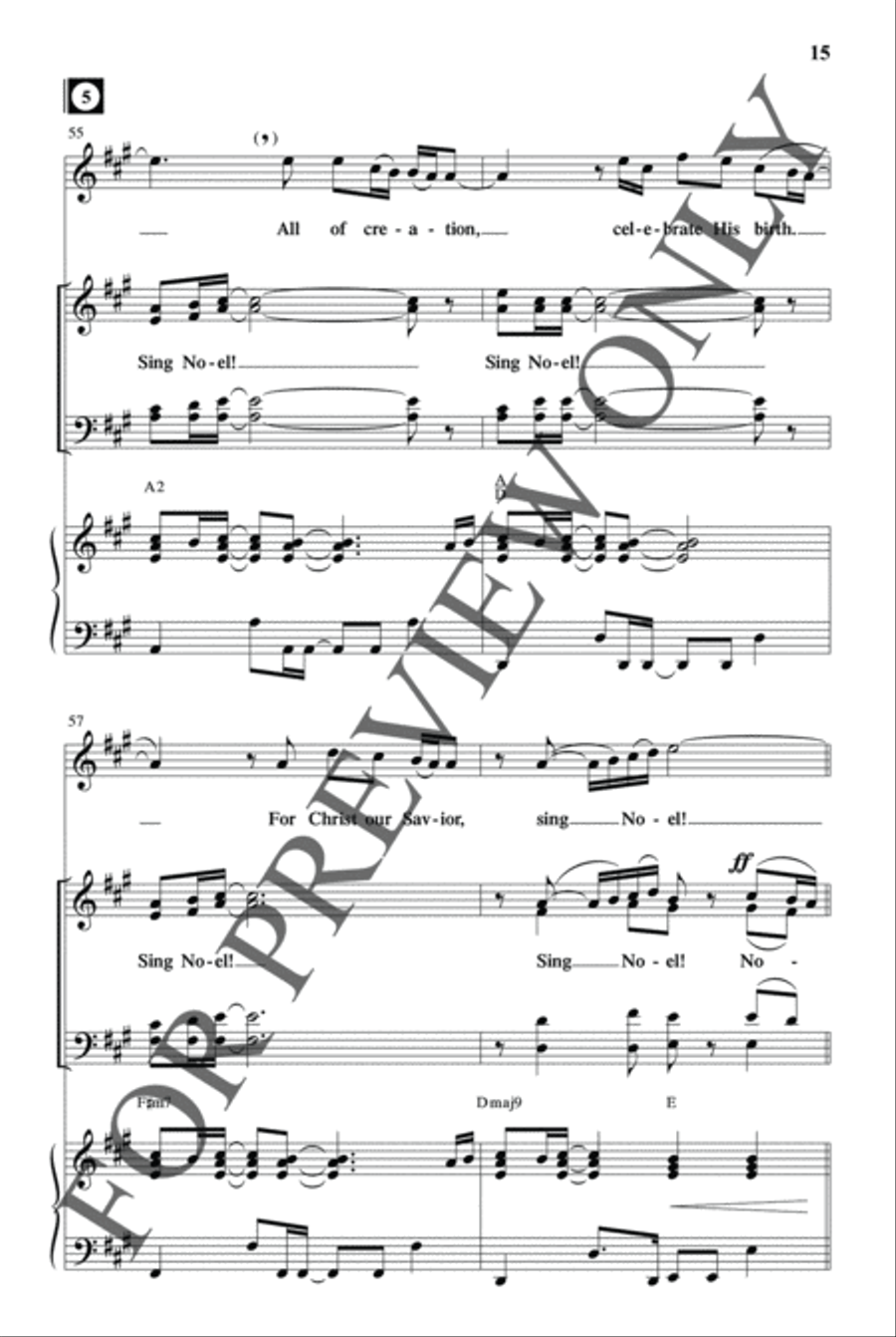 We Sing Noel - Choral Book Choir scores gallery preview page 16