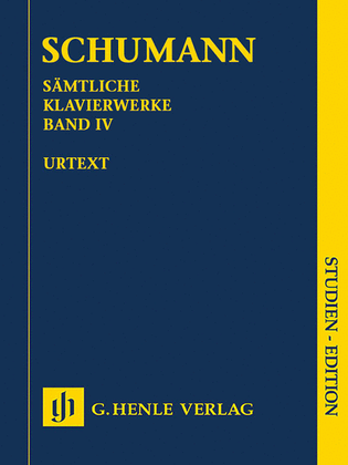 Book cover for Complete Piano Works – Volume 4