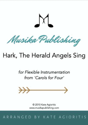 Book cover for Hark the Herald Angels Sing - Flexible Instrumentation