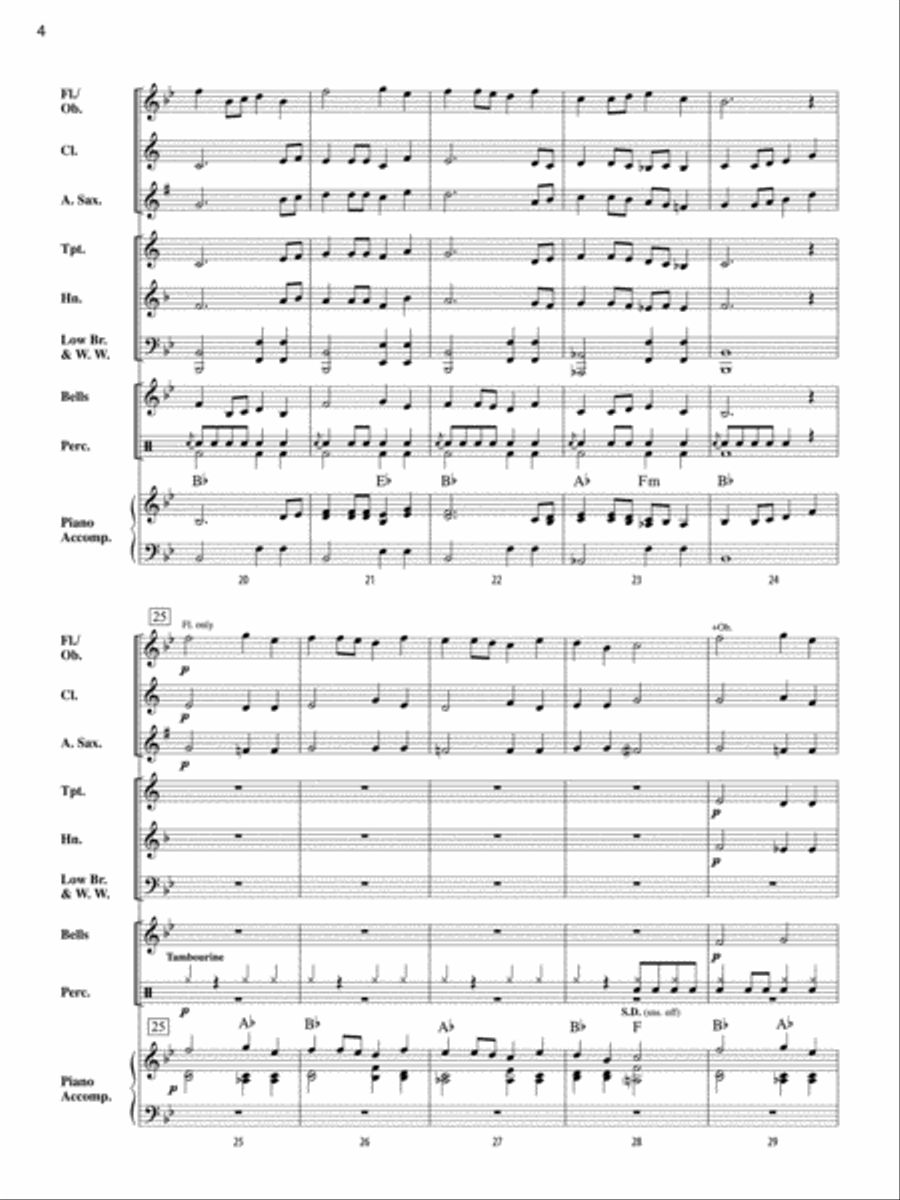 Accent on Performance Classical Collection Concert Band scores gallery preview page 5