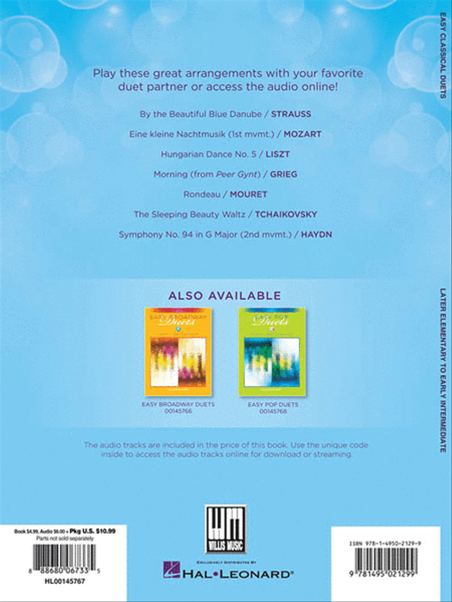 Easy Classical Duets Easy Piano scores gallery preview page 2