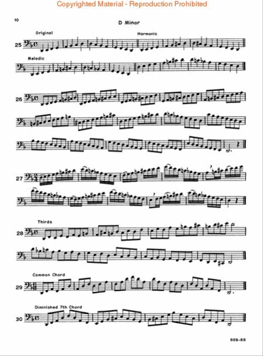 Rubank Advanced Method – Bassoon Vol. 1 Concert Band Methods scores gallery preview page 3