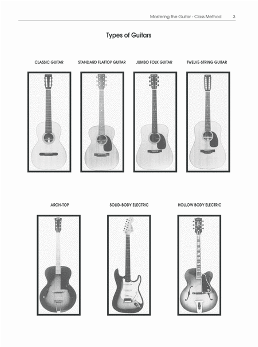 Mastering the Guitar Class Method Short Term Course Electric Guitar scores gallery preview page 4
