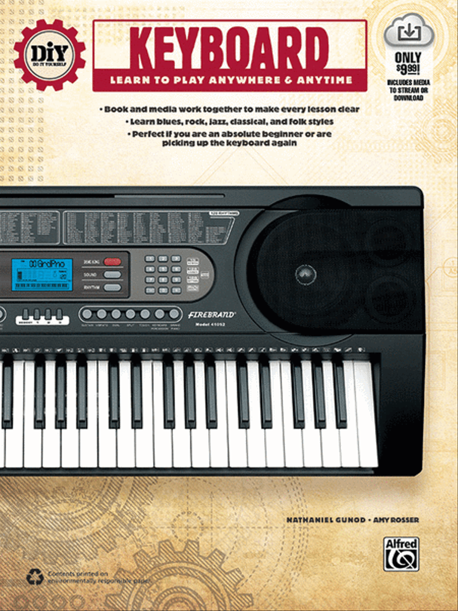 DiY (Do it Yourself) Keyboard Piano Method scores gallery preview page 1