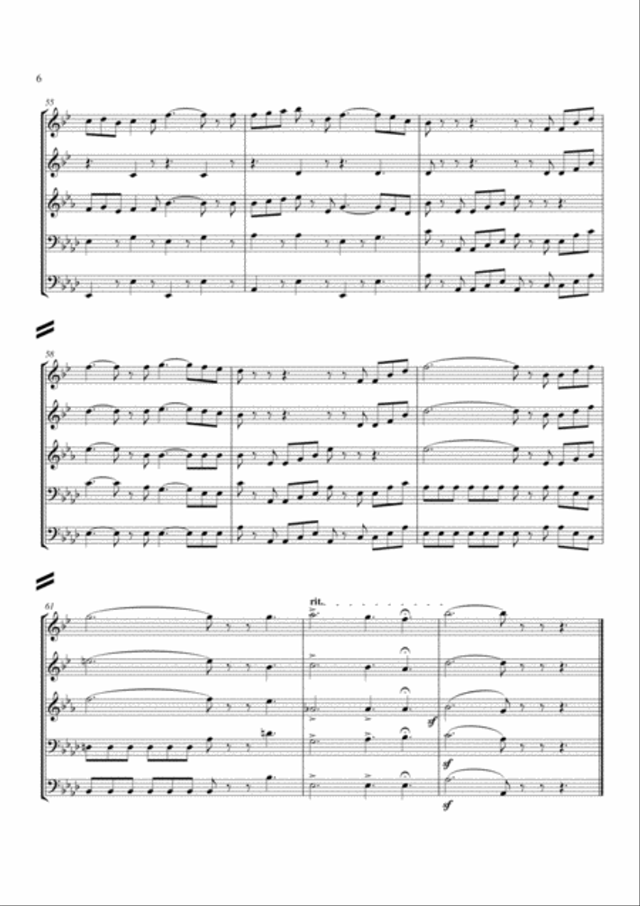 Soldiers Chorus from Faust Choir scores gallery preview page 6