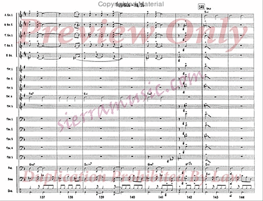 Pegasus Pegasus Jazz Ensemble scores gallery preview page 19