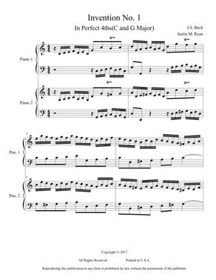 Invention No. 1 BWV 772
