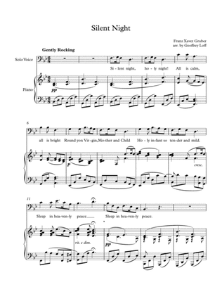 Silent Night - Baritone and Piano