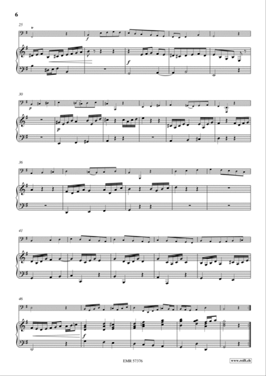 Sonata No. 2 Tuba scores gallery preview page 7
