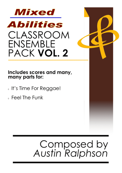 Mixed Abilities Classroom Ensemble Pack VOLUME 2 - extra value bundle of music for school groups image number null