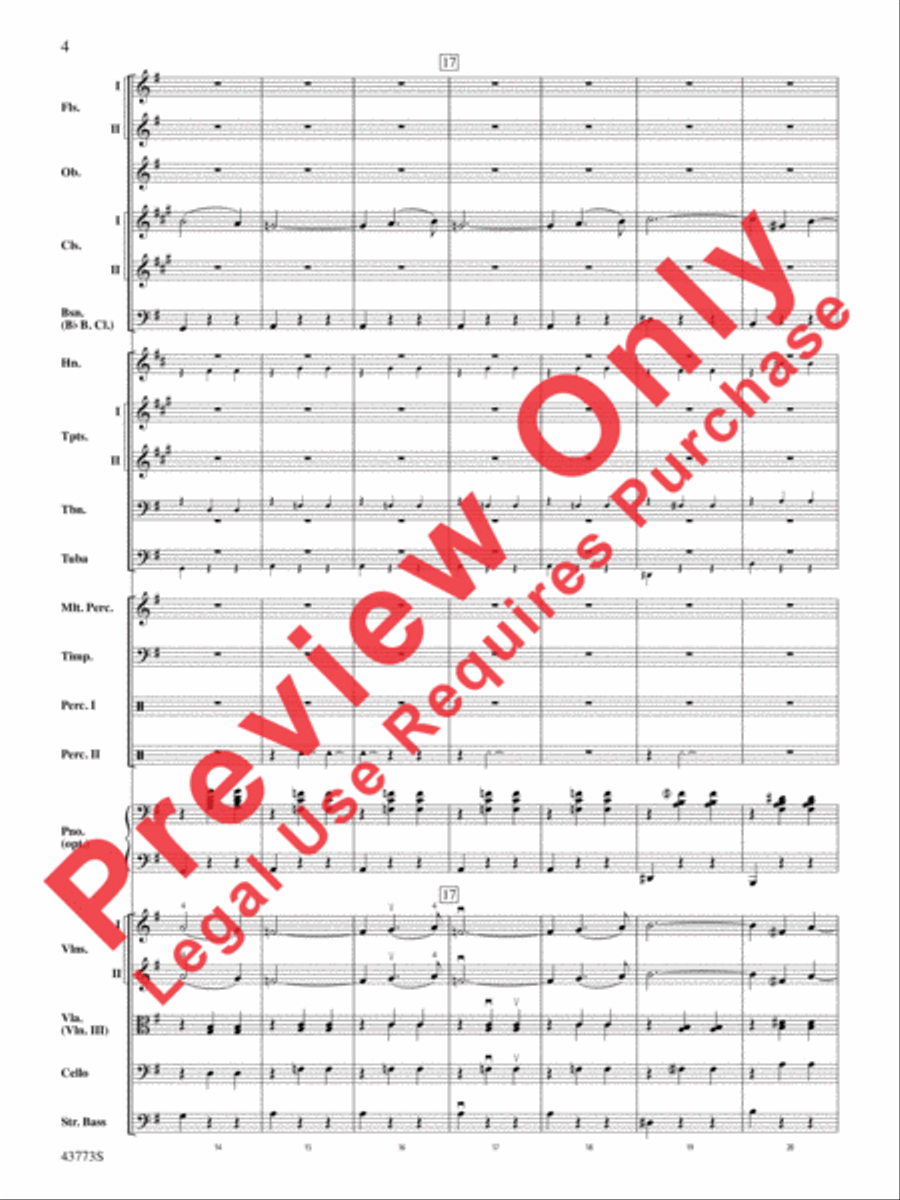 The Beautiful Galatea Full Orchestra scores gallery preview page 5