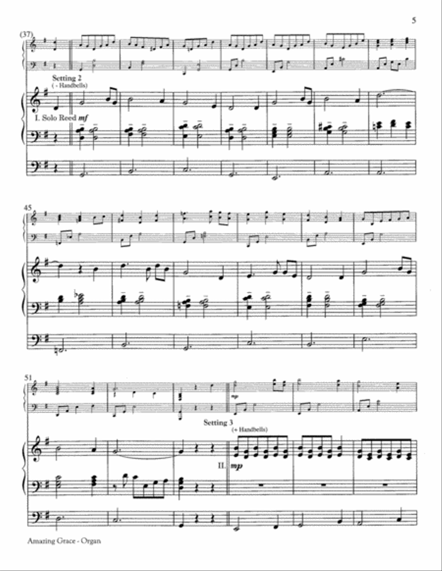 Hymn Dazzlers: Set 2 Hymn Dazzlers: Set 2 Handbell Choir scores gallery preview page 4