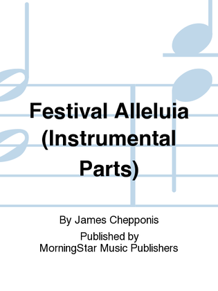 Book cover for Festival Alleluia (Instrumental Parts)